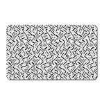 Wavy Intricate Seamless Pattern Design Magnet (Rectangular) Front