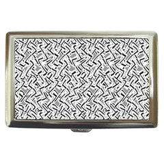 Wavy Intricate Seamless Pattern Design Cigarette Money Cases by dflcprints