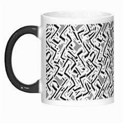 Wavy Intricate Seamless Pattern Design Morph Mugs by dflcprints