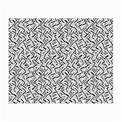 Wavy Intricate Seamless Pattern Design Small Glasses Cloth (2-side) by dflcprints