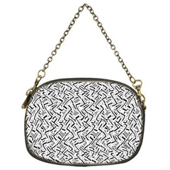 Wavy Intricate Seamless Pattern Design Chain Purses (two Sides)  by dflcprints