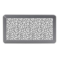 Wavy Intricate Seamless Pattern Design Memory Card Reader (mini) by dflcprints