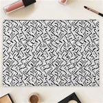 Wavy Intricate Seamless Pattern Design Cosmetic Bag (XXL)  Back