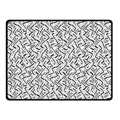 Wavy Intricate Seamless Pattern Design Double Sided Fleece Blanket (small)  by dflcprints