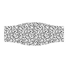 Wavy Intricate Seamless Pattern Design Stretchable Headband by dflcprints