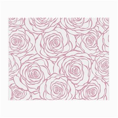 Pink Peonies Small Glasses Cloth (2-side) by NouveauDesign