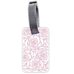 Pink Peonies Luggage Tags (two Sides) by NouveauDesign