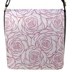 Pink Peonies Flap Messenger Bag (s) by NouveauDesign