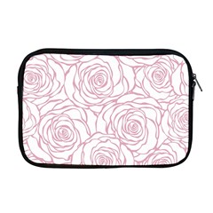 Pink Peonies Apple Macbook Pro 17  Zipper Case by NouveauDesign