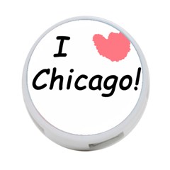 I Heart Chicago  4-port Usb Hub (two Sides)  by SeeChicago