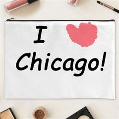 I Heart Chicago  Cosmetic Bag (xxxl)  by SeeChicago