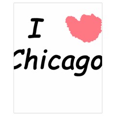 I Heart Chicago  Drawstring Bag (small) by SeeChicago