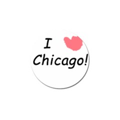 I Heart Chicago  Golf Ball Marker (10 Pack)