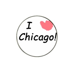 I Heart Chicago  Hat Clip Ball Marker