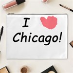 I Heart Chicago  Cosmetic Bag (XL) Front