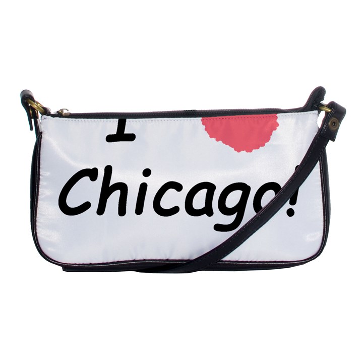 I Heart Chicago  Shoulder Clutch Bags