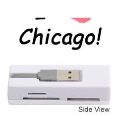 I Heart Chicago  Memory Card Reader (stick) 