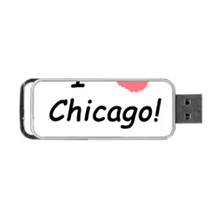 I Heart Chicago  Portable Usb Flash (two Sides) by SeeChicago