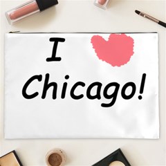 I Heart Chicago  Cosmetic Bag (xxl)  by SeeChicago