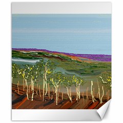 Miles Of Fresh Air    By Julie Grimshaw 2017 Canvas 8  X 10  by JULIEGRIMSHAWARTS