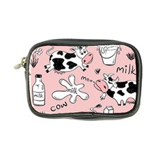 Fresh Milk Cow Pattern Coin Purse by Bigfootshirtshop