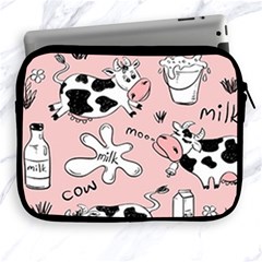 Fresh Milk Cow Pattern Apple Ipad 2/3/4 Zipper Cases by Bigfootshirtshop