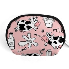 Fresh Milk Cow Pattern Accessory Pouches (medium) 