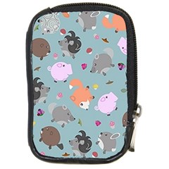 Little Round Animal Friends Compact Camera Cases by Bigfootshirtshop