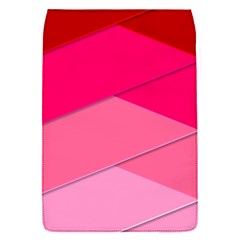 Geometric Shapes Magenta Pink Rose Flap Covers (s)  by Celenk