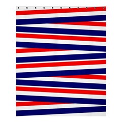 Red White Blue Patriotic Ribbons Shower Curtain 60  X 72  (medium)  by Celenk