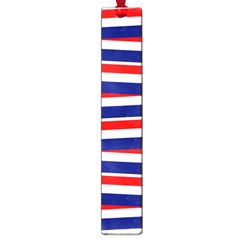 Red White Blue Patriotic Ribbons Large Book Marks by Celenk