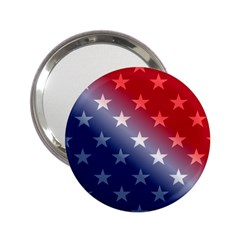 America Patriotic Red White Blue 2 25  Handbag Mirrors by Celenk