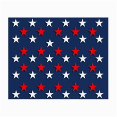 Patriotic Colors America Usa Red Small Glasses Cloth by Celenk