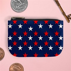 Patriotic Colors America Usa Red Mini Coin Purses by Celenk