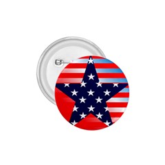 Patriotic American Usa Design Red 1 75  Buttons by Celenk