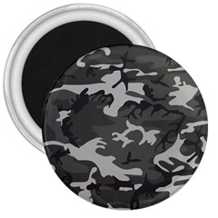 Camouflage Pattern Disguise Army 3  Magnets by Celenk