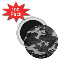 Camouflage Pattern Disguise Army 1 75  Magnets (100 Pack)  by Celenk