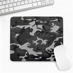 Camouflage Pattern Disguise Army Large Mousepads by Celenk