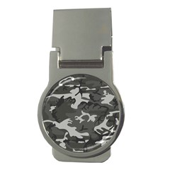 Camouflage Pattern Disguise Army Money Clips (round)  by Celenk