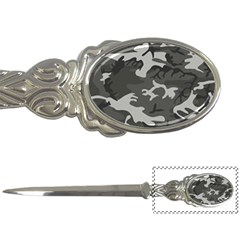 Camouflage Pattern Disguise Army Letter Openers by Celenk