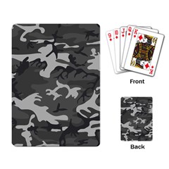 Camouflage Pattern Disguise Army Playing Card by Celenk