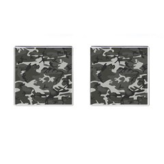 Camouflage Pattern Disguise Army Cufflinks (square) by Celenk