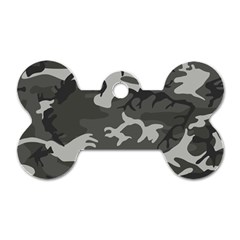 Camouflage Pattern Disguise Army Dog Tag Bone (one Side) by Celenk