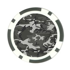 Camouflage Pattern Disguise Army Poker Chip Card Guard by Celenk