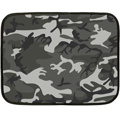 Camouflage Pattern Disguise Army Fleece Blanket (mini) by Celenk