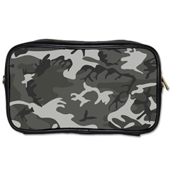 Camouflage Pattern Disguise Army Toiletries Bags by Celenk