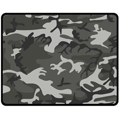 Camouflage Pattern Disguise Army Fleece Blanket (medium) 