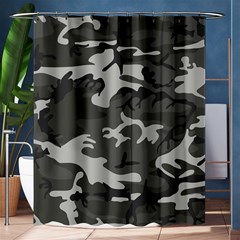 Camouflage Pattern Disguise Army Shower Curtain 60  X 72  (medium)  by Celenk