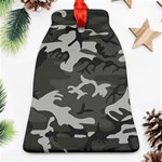 Camouflage Pattern Disguise Army Ornament (Bell) Front