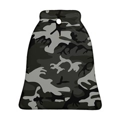 Camouflage Pattern Disguise Army Bell Ornament (two Sides) by Celenk